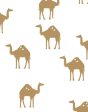 Oasis Camels  Wallpaper by Tea Collection - White Online Hot Sale