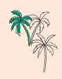 Palms  Wallpaper by Tea Collection - Emerald For Discount