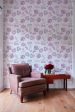 Mediterranean Floral  Wallpaper by Tea Collection - Lavender Fashion