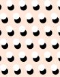 Pop Dots  Wallpaper by Clare V. - Peach For Cheap