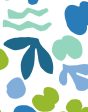 Sea Garden  Wallpaper by Tea Collection - Lapis Lime Online Hot Sale