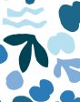 Sea Garden  Wallpaper by Tea Collection - Blue on Sale