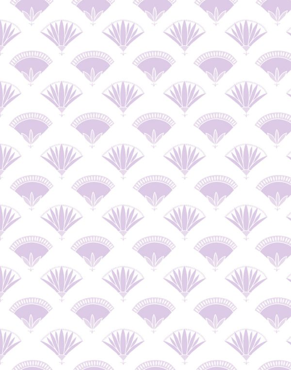 Lotus Papyrus  Wallpaper by Tea Collection - Lavender Hot on Sale