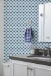 Lotus Papyrus  Wallpaper by Tea Collection - Cadet Blue Supply