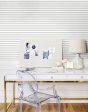 Cabana Stripe  Wallpaper by Sugar Paper - Grey Supply