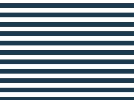 Cabana Stripe  Wallpaper by Sugar Paper - Navy For Discount