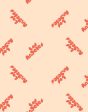 Los Angeles  Wallpaper by Clare V. - Retro Red   Peach For Discount