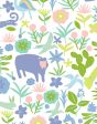 Menagerie  Wallpaper by Tea Collection - Blush Fashion