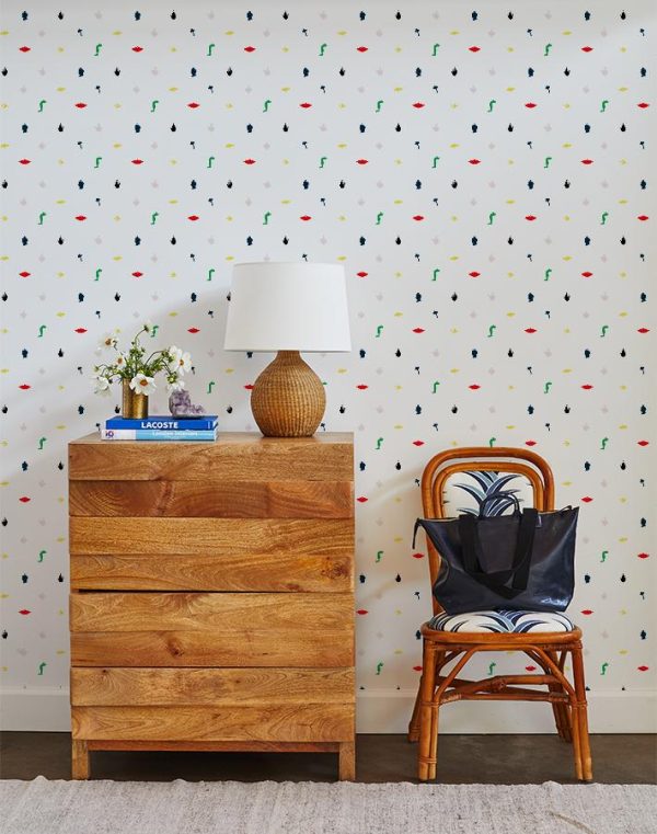 Milagros  Wallpaper by Clare V. - Multi Supply