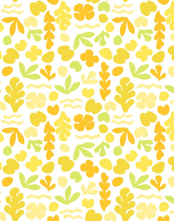 Small Sea Garden  Wallpaper by Tea Collection - Yellow Supply