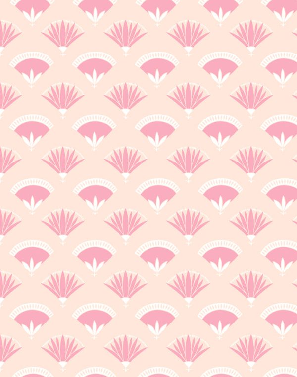 Lotus Papyrus  Wallpaper by Tea Collection - Peach Cheap