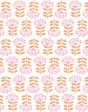 Stylized Papyrus  Wallpaper by Tea Collection - Creamsicle For Cheap