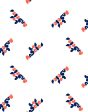 Los Angeles  Wallpaper by Clare V. - Retro Red   Navy   White Online