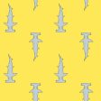 Hammerheads  Wallpaper by Tea Collection - Yellow Online