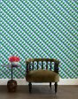 Optic Triangle  Wallpaper by Clare V. - Bluebell   Olive Online Sale