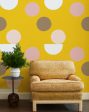 Mid-Century Dots  Wallpaper by Clare V.- Marigold Cheap