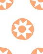 Sun Dial  Wallpaper by Tea Collection - Creamsicle Online now