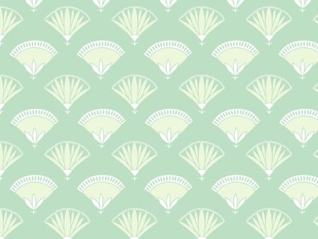 Lotus Papyrus  Wallpaper by Tea Collection - Aventurine Online now