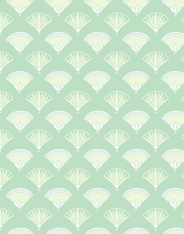 Lotus Papyrus  Wallpaper by Tea Collection - Aventurine Online now