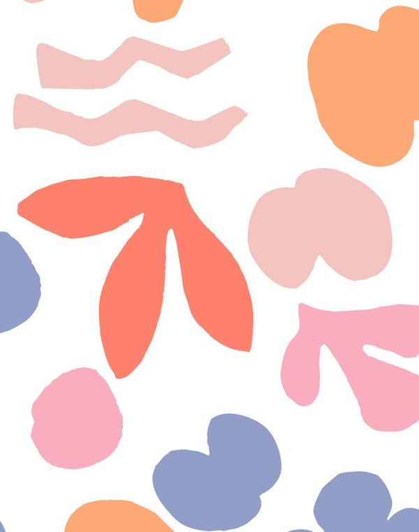 Sea Garden  Wallpaper by Tea Collection - Coral And Pink on Sale