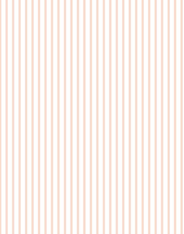 Pinstripe  Wallpaper by Sugar Paper - Pink Online Sale