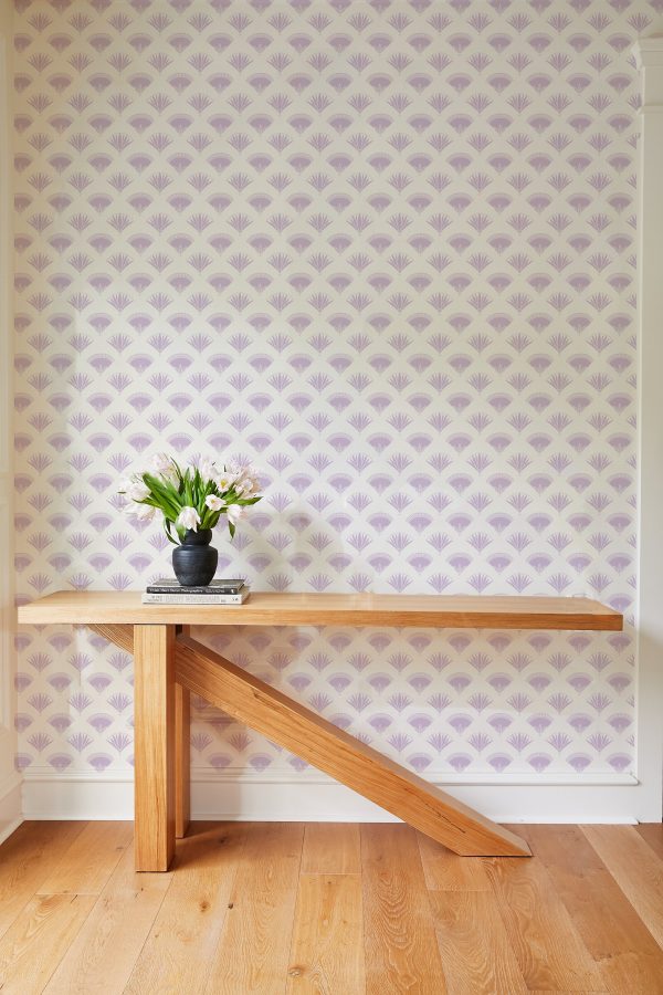 Lotus Papyrus  Wallpaper by Tea Collection - Lavender Hot on Sale