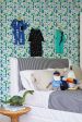 Small Sea Garden  Wallpaper by Tea Collection - Azure   Aqua Online now