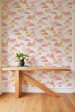 Slopes  Wallpaper by Tea Collection - Pink Cheap