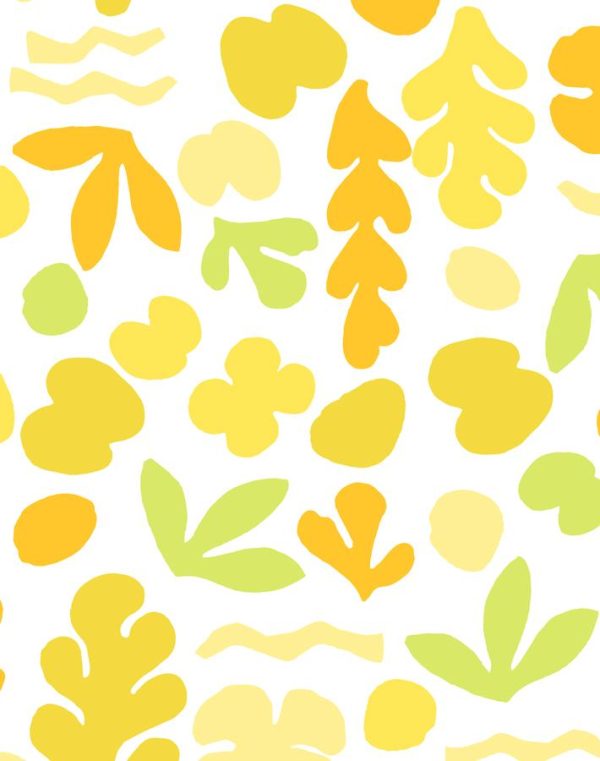 Small Sea Garden  Wallpaper by Tea Collection - Yellow Supply