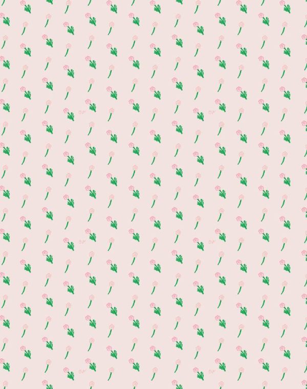 Petite Fleur  Wallpaper by Clare V. - Blush Cheap