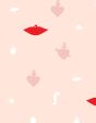 Large Milagros  Wallpaper by Clare V. - Pink   Blush Fashion