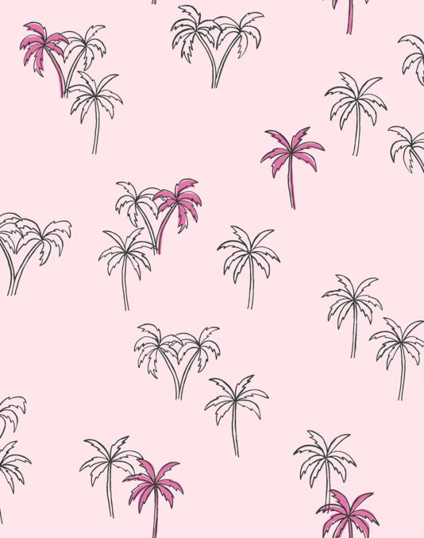 Palms  Wallpaper by Tea Collection - Piggy Bank on Sale