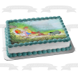 Disney Winnie the Pooh Christopher Robin Kanga Eeyore Pulling Stuck Pooh from Rabbit s House Edible Cake Topper Image ABPID09148 For Discount