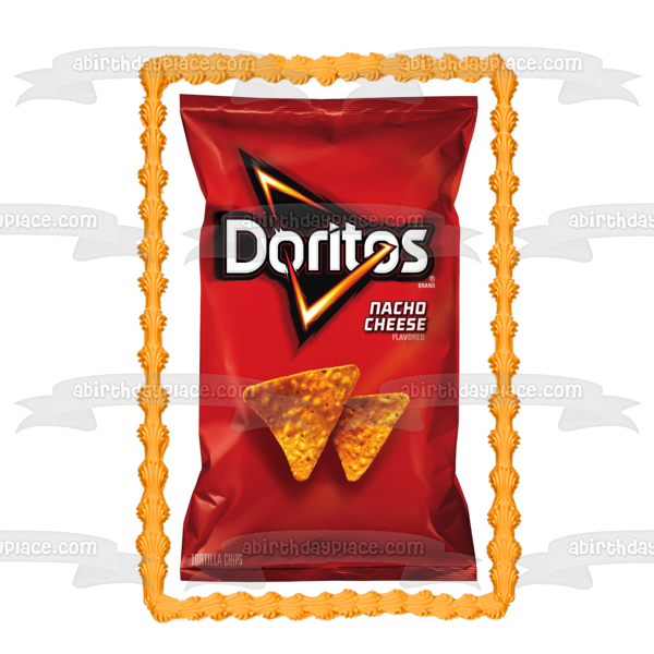 Doritos Bag Edible Cake Topper Image ABPID11551 Fashion