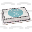 Happy 40th Birthday Cheers to 40 Years Edible Cake Topper Image ABPID22074 For Cheap