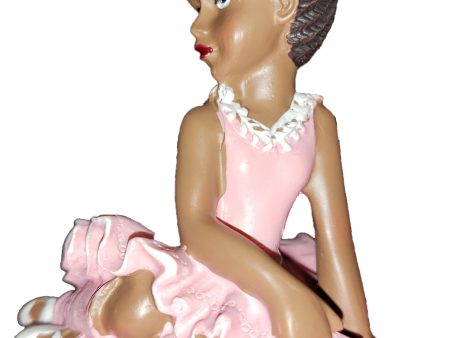 3  Porcelain Ballerina - Pink Dress on Sale