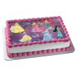 Disney Princess Ariel Belle Aurora Jasmine Cinderella Edible Cake Topper Image ABPID09130 Cheap