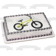 Sunday Bike Yellow Edible Cake Topper Image ABPID09694 Discount