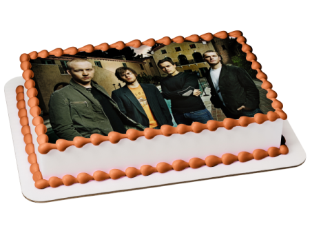 The Fray Issac Slade Joe King Ben Wysocki Dave Welsh Edible Cake Topper Image ABPID26887 For Discount