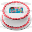 Doc McStuffins Happy Birthday Lambie Stuffy and Hallie Edible Cake Topper Image ABPID08063 Online Hot Sale