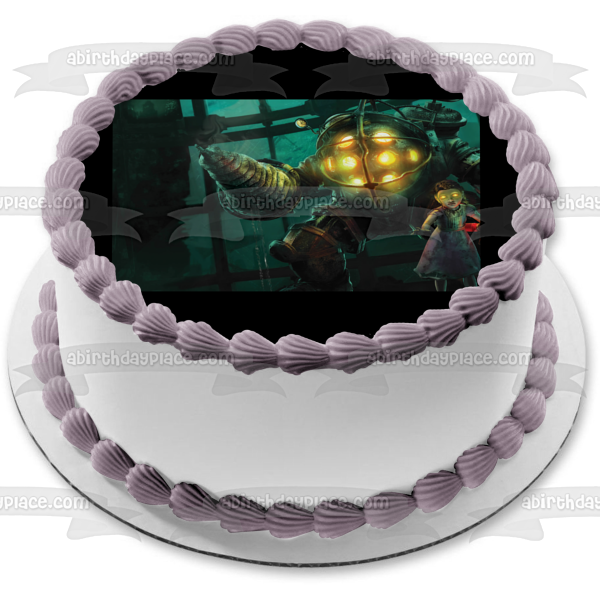 Bioshock Mr. Bubbles Little Sister Edible Cake Topper Image ABPID01879 For Discount