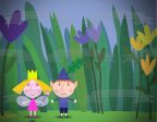 Ben and Holly s Little Kingdom Flowers Edible Cake Topper Image ABPID11972 Online now