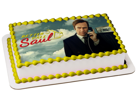 Better Call Saul Saul Goodman Pay Phone Edible Cake Topper Image ABPID27053 Hot on Sale