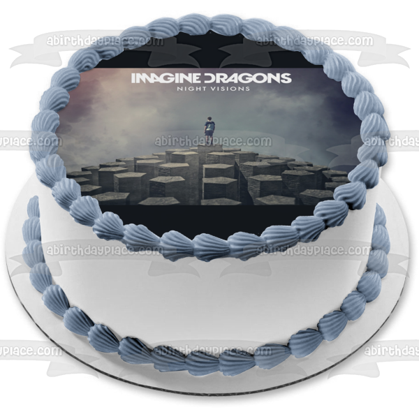 Imagine Dragons Night Visions Album Cover Edible Cake Topper Image ABPID26862 Sale