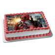 Deadpool 2 X-Men Wade Wilson Edible Cake Topper Image ABPID01608 Cheap