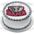 Alabama Crimson Tide Logo NCAA Edible Cake Topper Image ABPID49599 Fashion