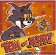 Tom and Jerry with a Starry Background Edible Cake Topper Image ABPID05908 Fashion