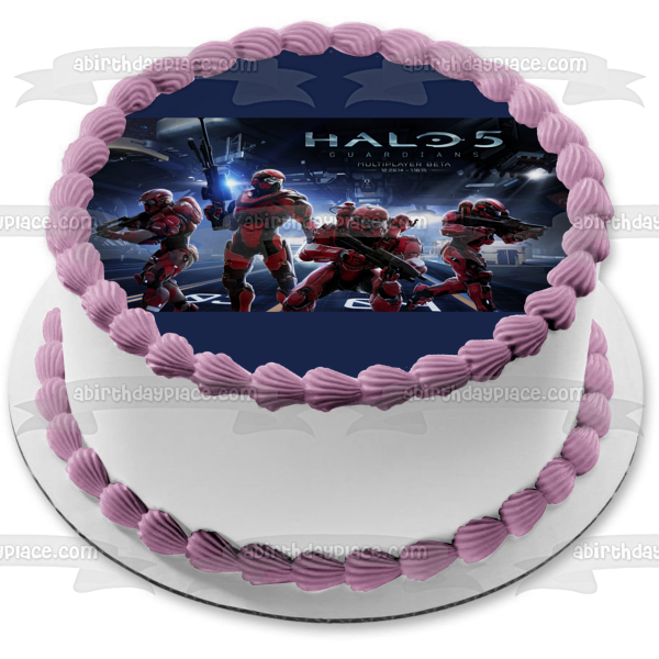 Halo 5 Guardians Assorted Characters Edible Cake Topper Image ABPID00032 Online Hot Sale