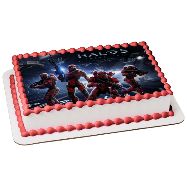 Halo 5 Guardians Assorted Characters Edible Cake Topper Image ABPID00032 Online Hot Sale