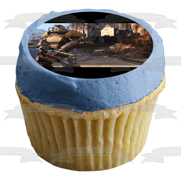 Fallout 4 Sole Survivor Edible Cake Topper Image ABPID05182 For Cheap